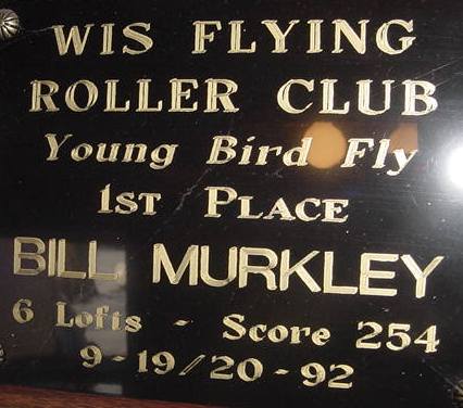 1st Place September 1992